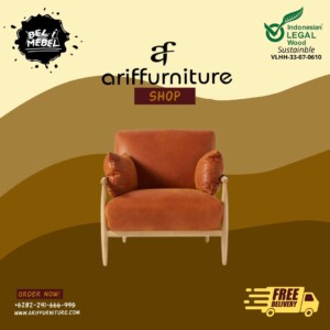 Kursi Sofa Tamu Single Seat Minimalis Design