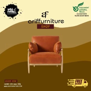 Kursi Sofa Tamu Single Seat Minimalis Design