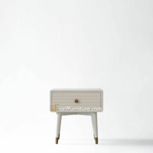 Nakas Bedside Table Mini Kayu Jati Modern Design