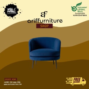 Sofa Tamu Minimalis Mewah Modern Style Single